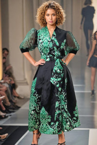 Garden Party Dress Green or Black