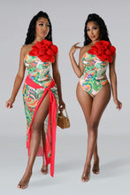 Load image into Gallery viewer, Flower Swimsuit Set
