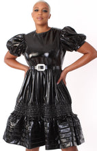 Load image into Gallery viewer, Patent Leather Love Dress
