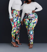 Load image into Gallery viewer, Colorful Camo pants
