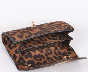 Leopard convertible wallet
