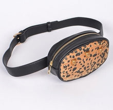 Load image into Gallery viewer, Studded Leopard Fanny Pouch
