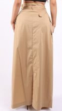 Load image into Gallery viewer, Khaki Split Skirt
