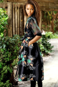 Garden Wrap Dress