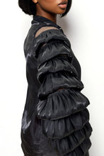 Load image into Gallery viewer, Black Tier Sleeve Top
