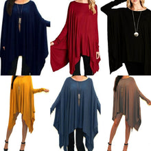 Load image into Gallery viewer, Comfy  girl long sleeve poncho
