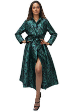 Load image into Gallery viewer, Snakeskin Coat Dress
